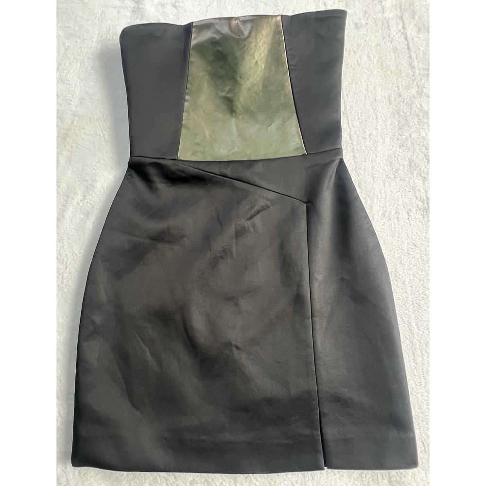NWT Kate Spade Strapless Nova‎ Black  Iridescent Evening Dress Size 2 MSRP $170